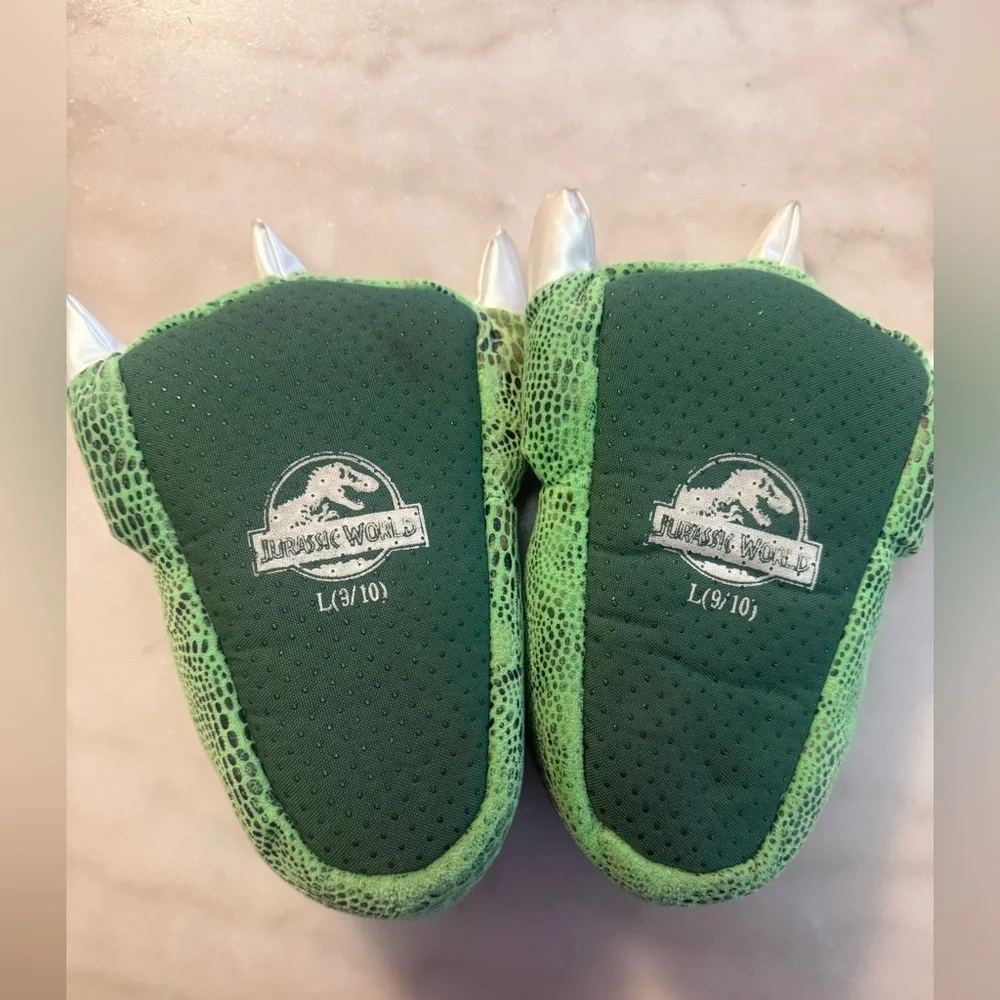 Jurassic World light up Dino kids slippers L (9/10)